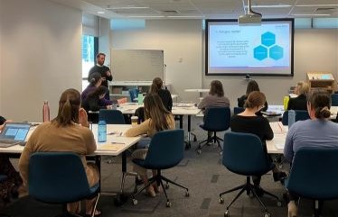 People at a recent Human RIghts Policy masterclass in Brisbane City.