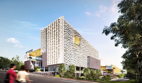 Artist impression for new Inner City South State Secondary College by BVN