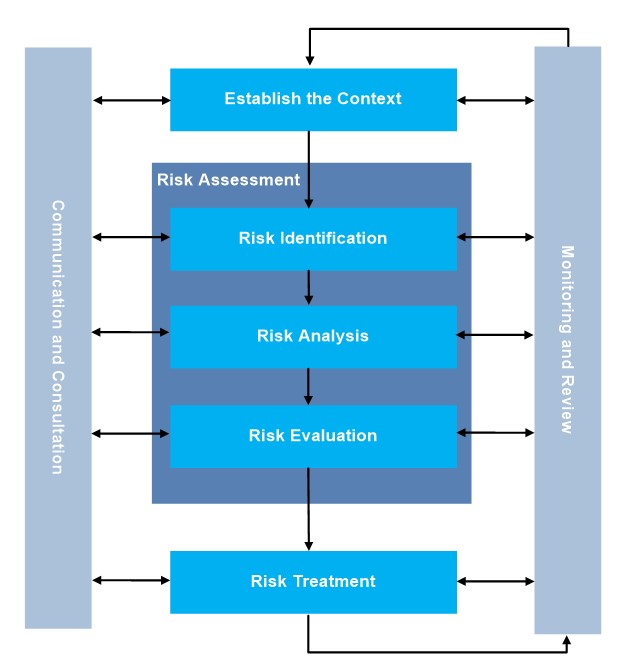 Key process steps for agency risk management frameworks